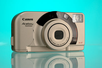 Canon Aceboy Panorama 35mm Point and Shoot Film Camera