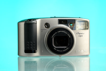 Minolta Capios 140 35mm Point and Shoot Film Camera