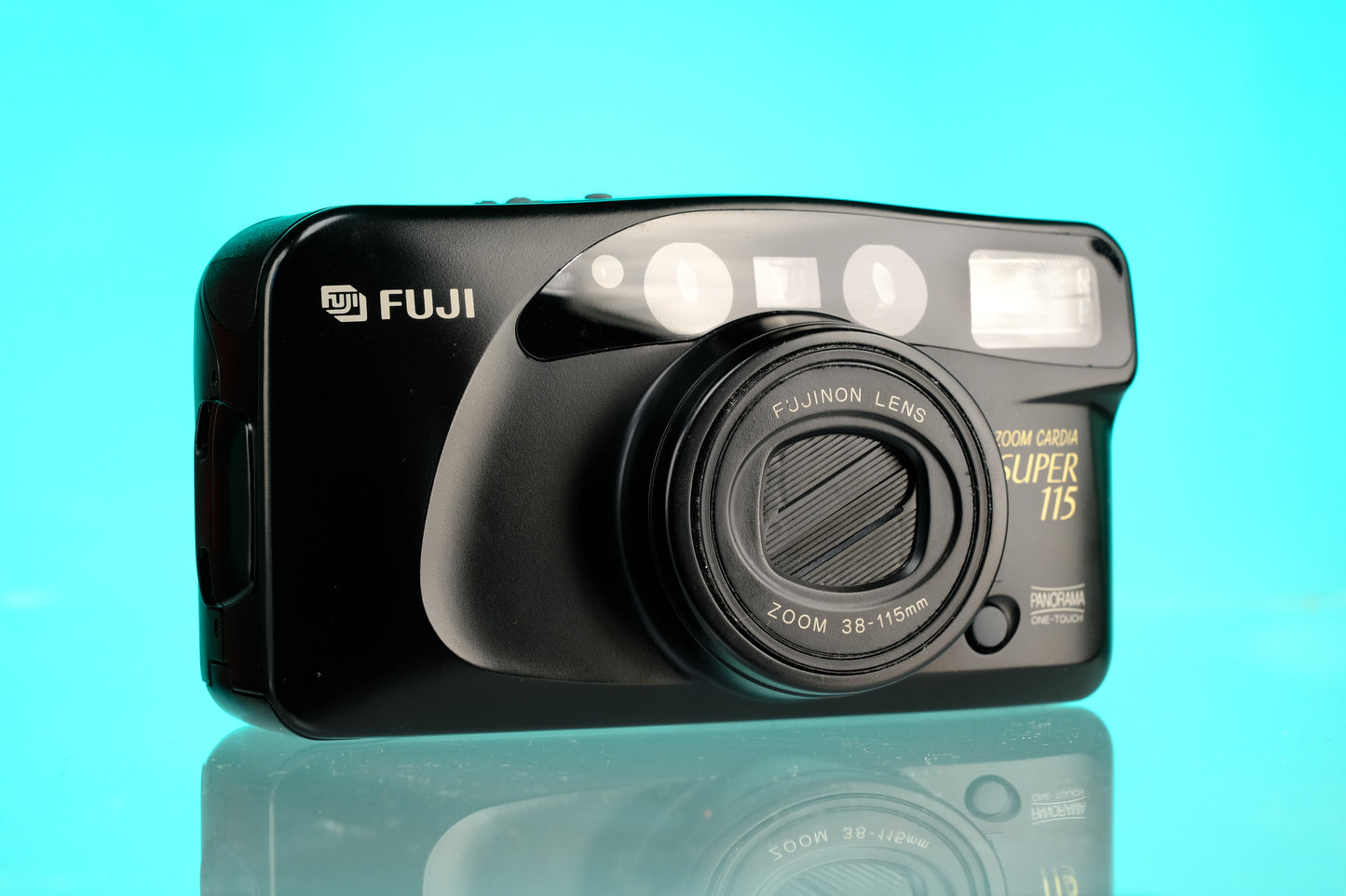 Fuji Zoom Cardia Super 115 35mm Point and Shoot Film Camera
