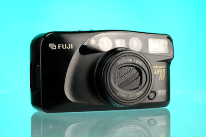 Fuji Zoom Cardia Super 115 35mm Point and Shoot Film Camera