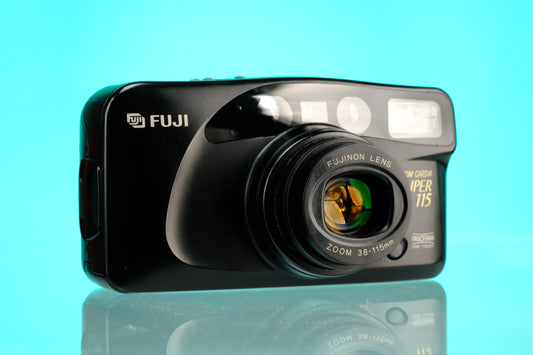 Fuji Zoom Cardia Super 115 35mm Point and Shoot Film Camera