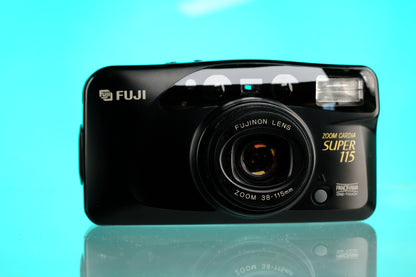 Fuji Zoom Cardia Super 115 35mm Point and Shoot Film Camera