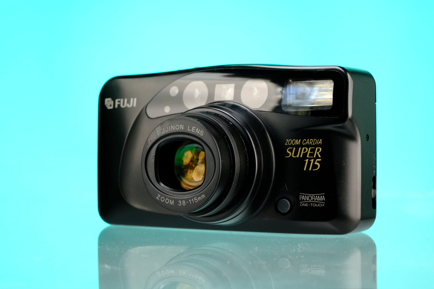 Fuji Zoom Cardia Super 115 35mm Point and Shoot Film Camera