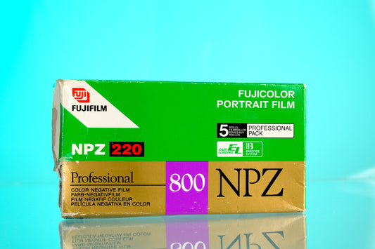 Fujifilm NPZ 800 220 C41 Color Negative Film -  Exp 06-2004