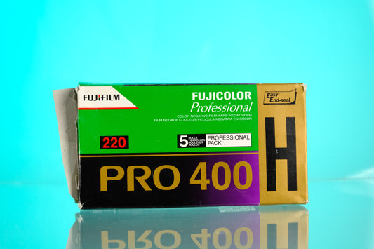 Fujifilm Pro 400H 220 C41 Color Negative Film exp 9-2009