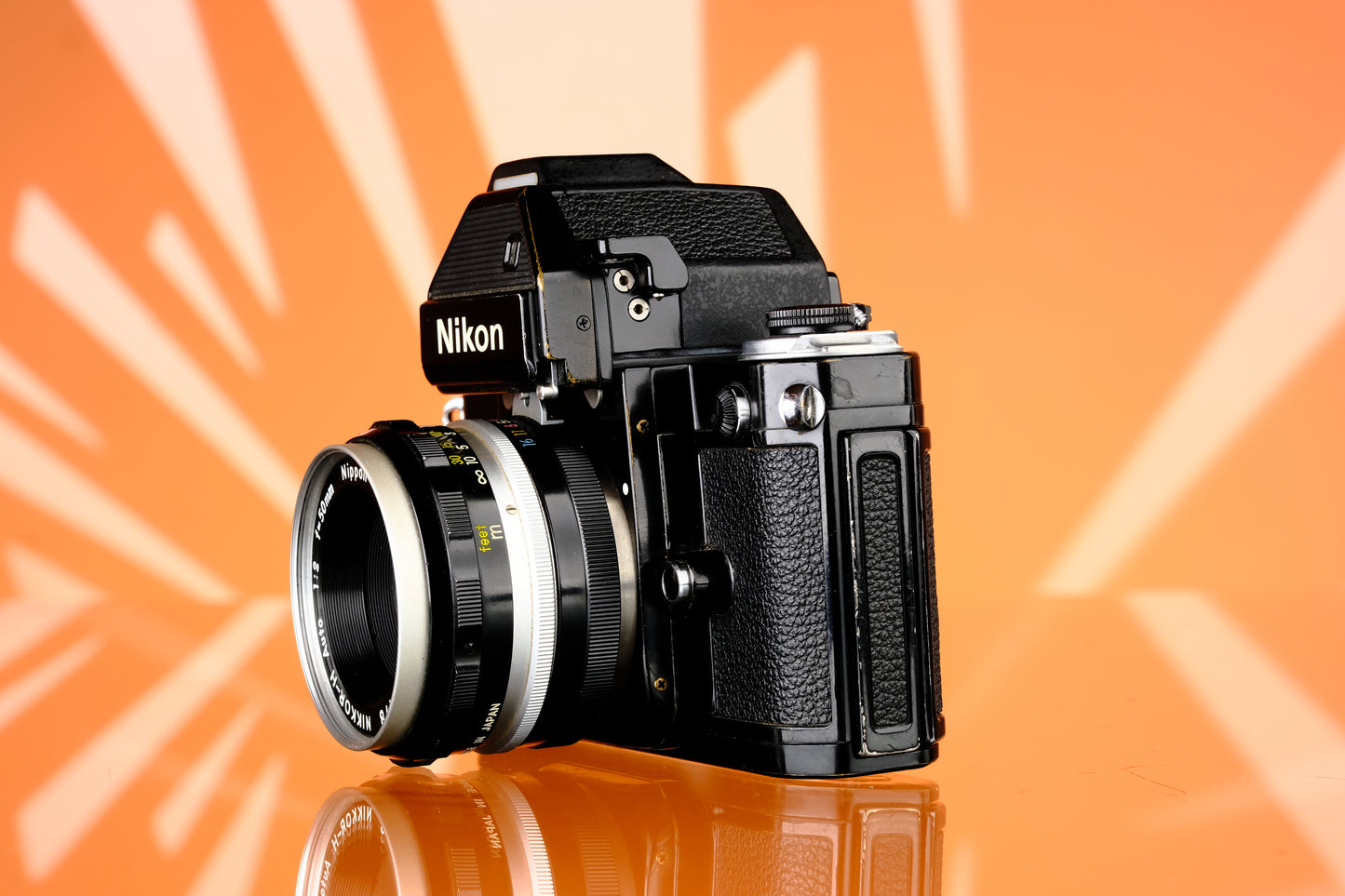 Nikon F2 DP-2 35mm SLR Film Camera + 50mm F/2 Non-Ai Lens