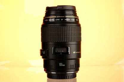 Canon Macro 100mm f/2.8 USM EF Mount Lens