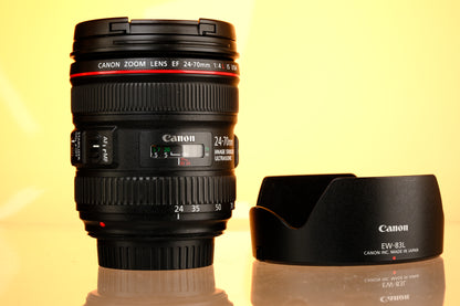 Canon 24-70mm f/4 L IS USM EF Mount Lens