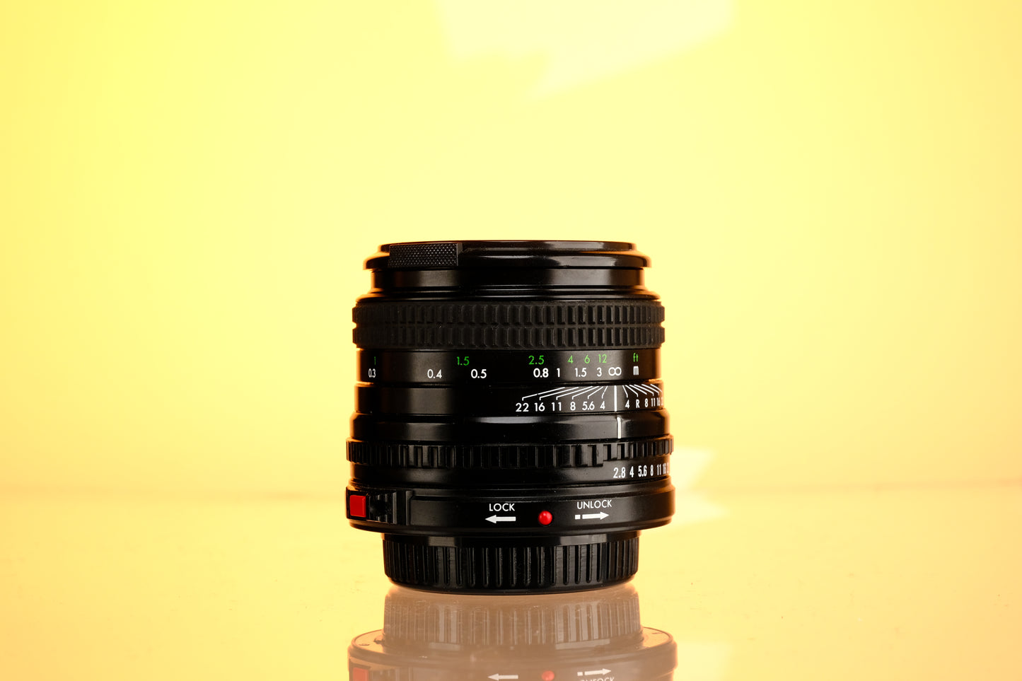 Quantaray 28mm f/2.8 Canon FD Mount Lens