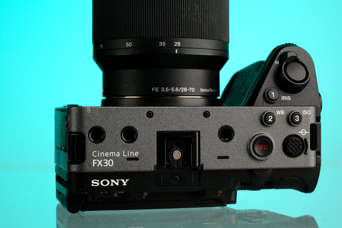 Sony FX30 APSC Mirrorless Cinema Camera + 28-70mm f/3.5-5.6 E Lens
