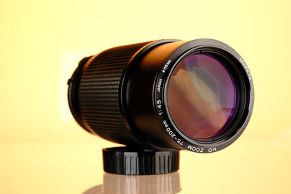 Minolta 75-200mm f/4.5 MD Lens