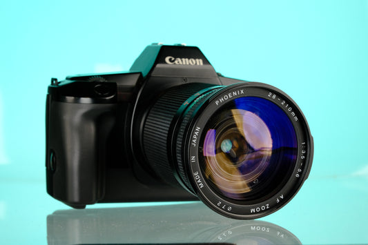 Canon EOS 650 35mm SLR Film Camera + Phoenix 28-210mm f/3.5-5.6 AF Zoom Lens