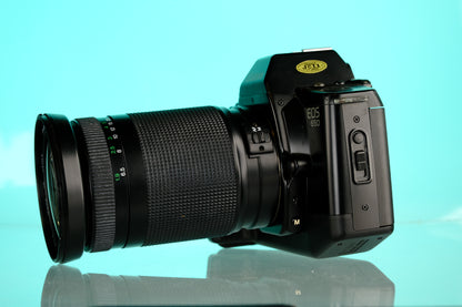 Canon EOS 650 35mm SLR Film Camera + Phoenix 28-210mm f/3.5-5.6 AF Zoom Lens