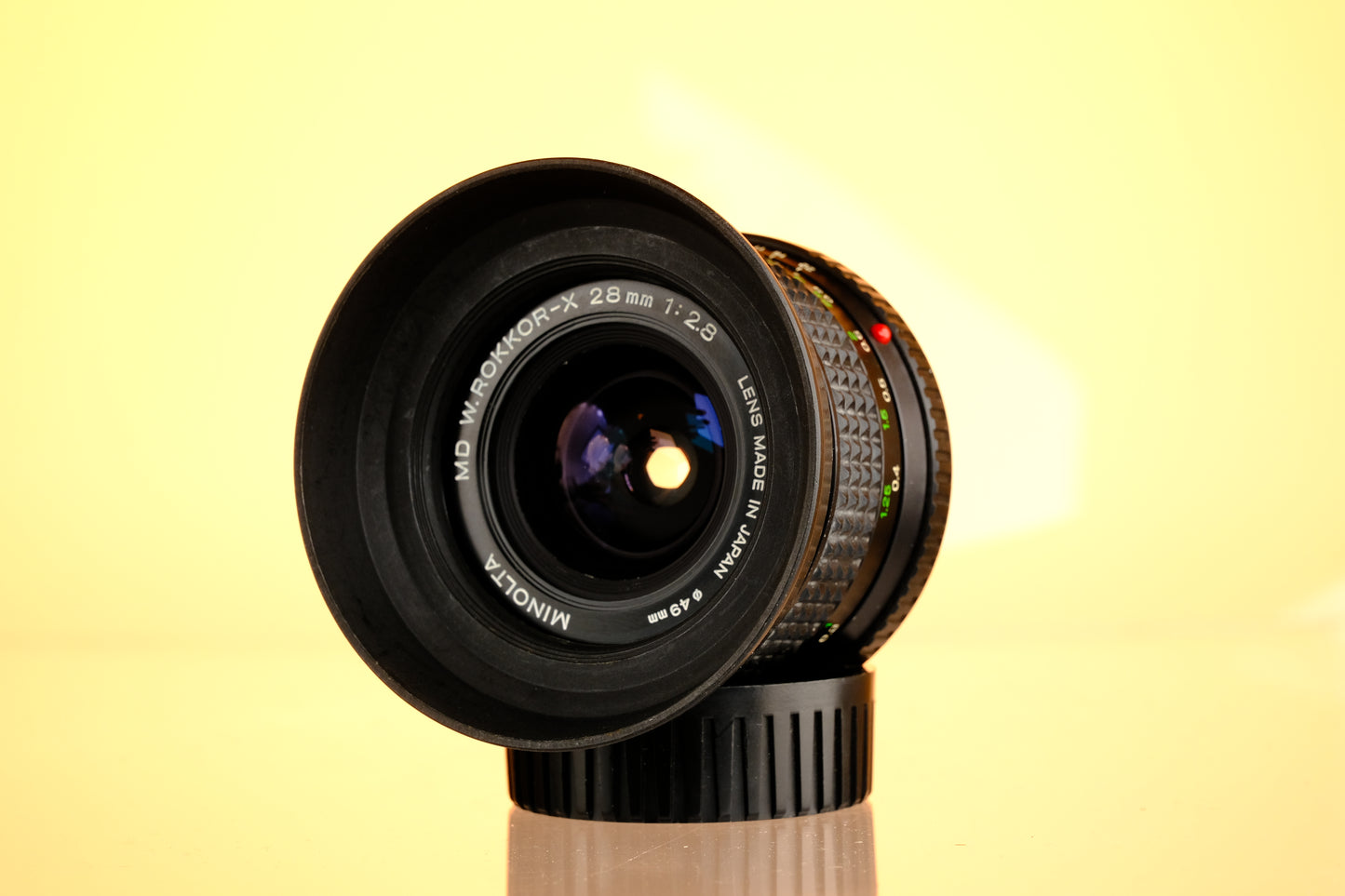 Minolta 28mm f/2.8 Rokkor X MD Lens