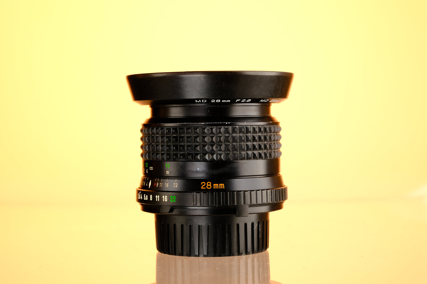 Minolta 28mm f/2.8 Rokkor X MD Lens