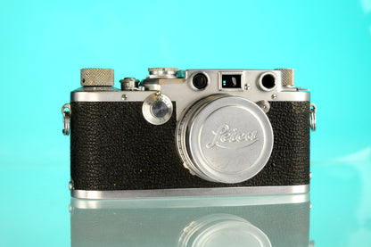 Leica Leitz iiiF 35mm Rangefinder + Summitar 5cm f/2.0 Lens