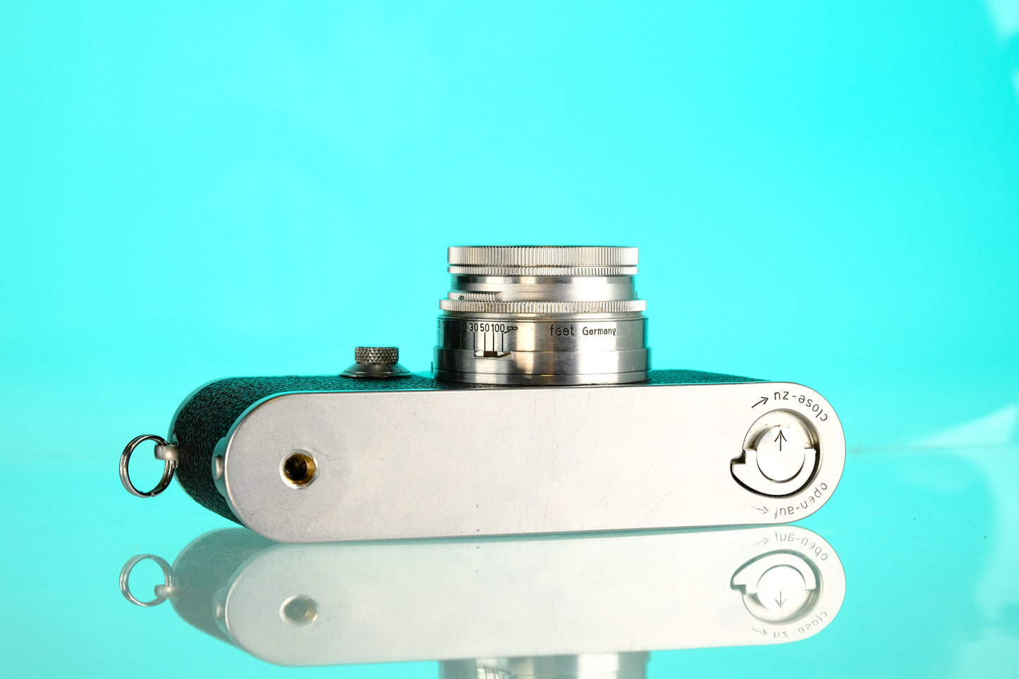 Leica Leitz iiiF 35mm Rangefinder + Summitar 5cm f/2.0 Lens