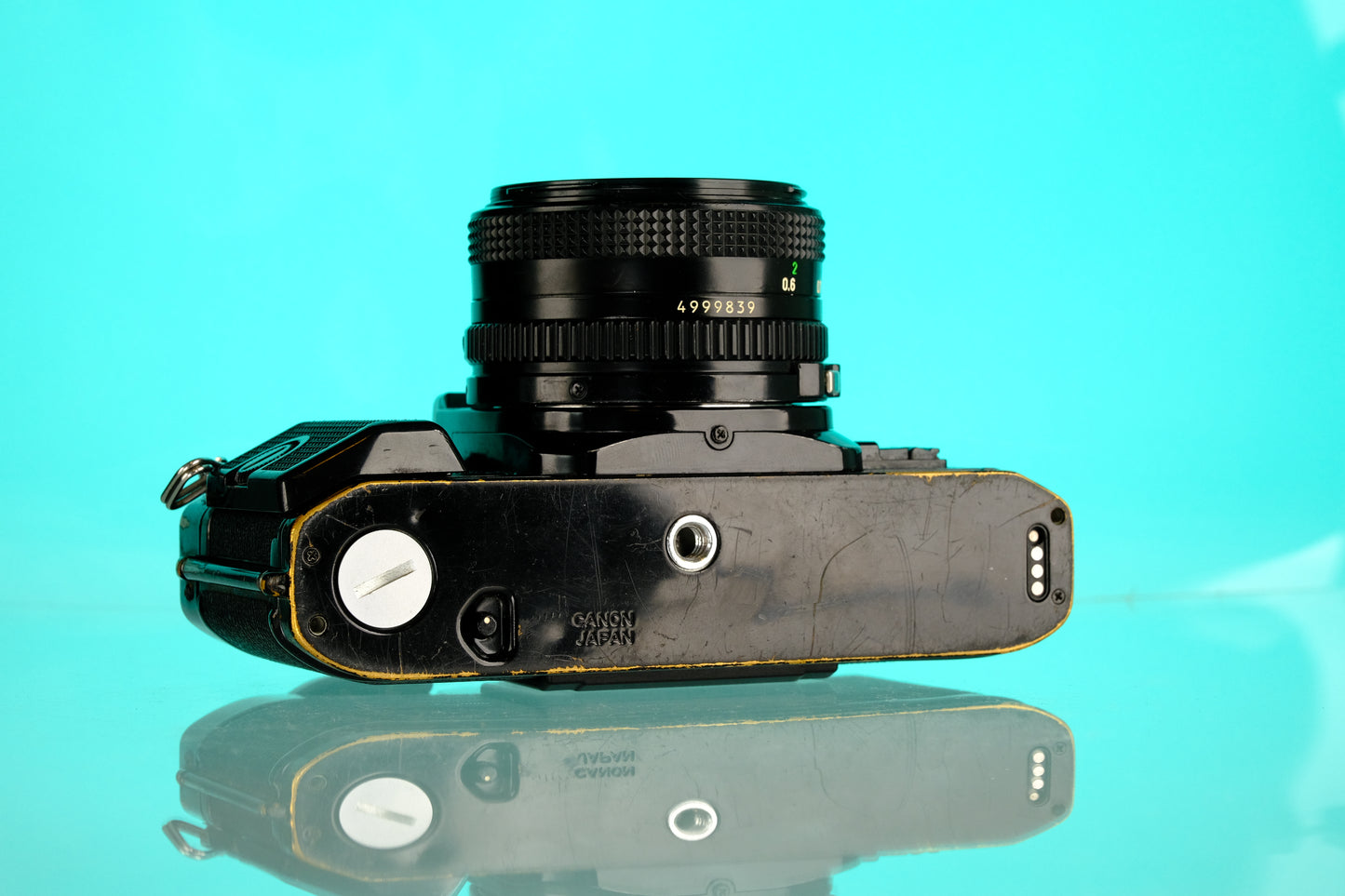 Canon A-1 35mm SLR Film Camera + 50mm f/1.8 Lens