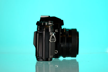 Minolta X-700 35mm SLR Film Camera + 50mm f/1.7