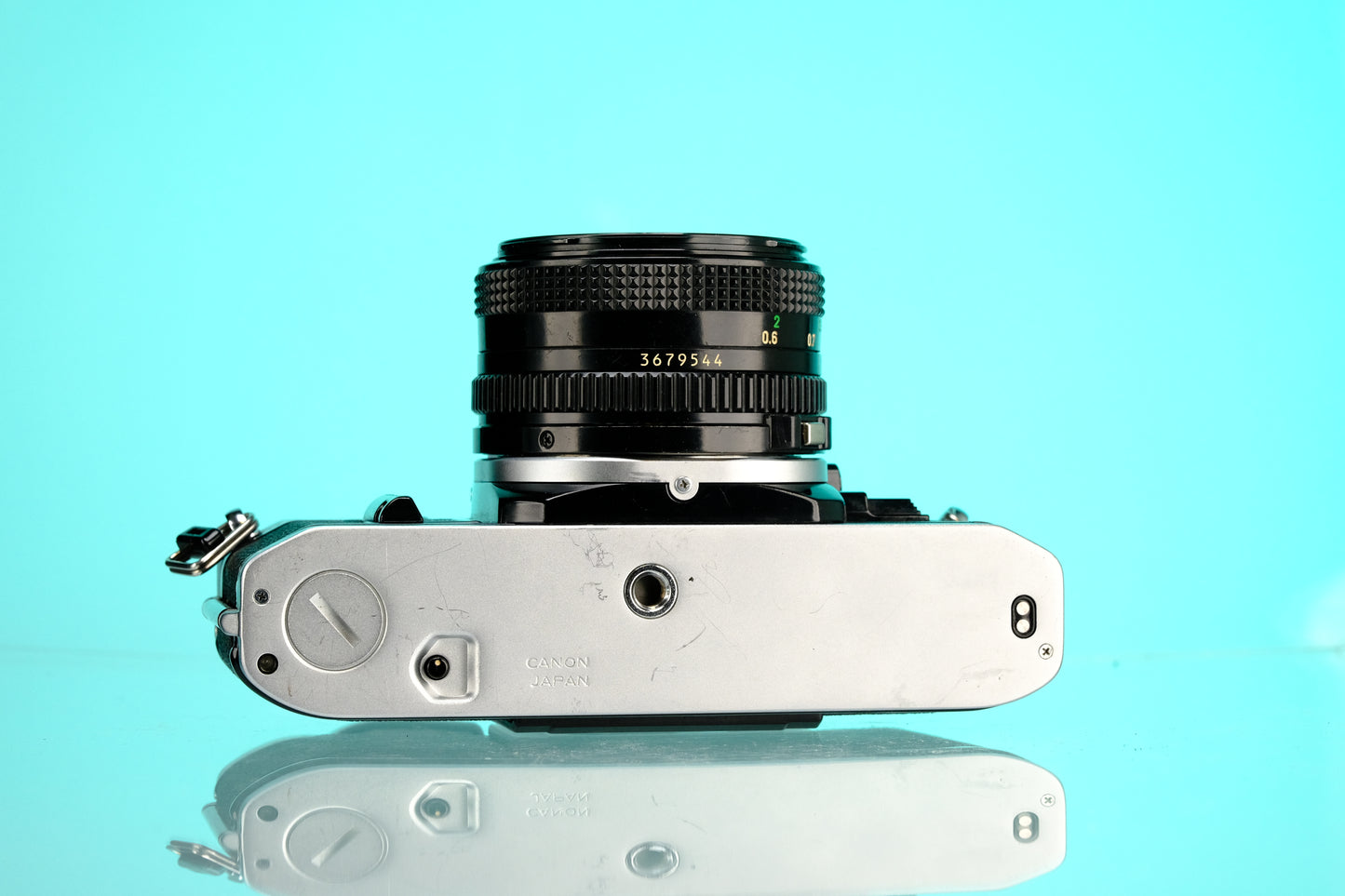 Canon AE-1 35mm SLR Film Camera + 50mm f/1.8 Lens