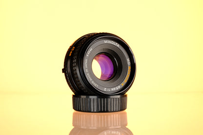 Minolta 45mm f/2 MD Lens