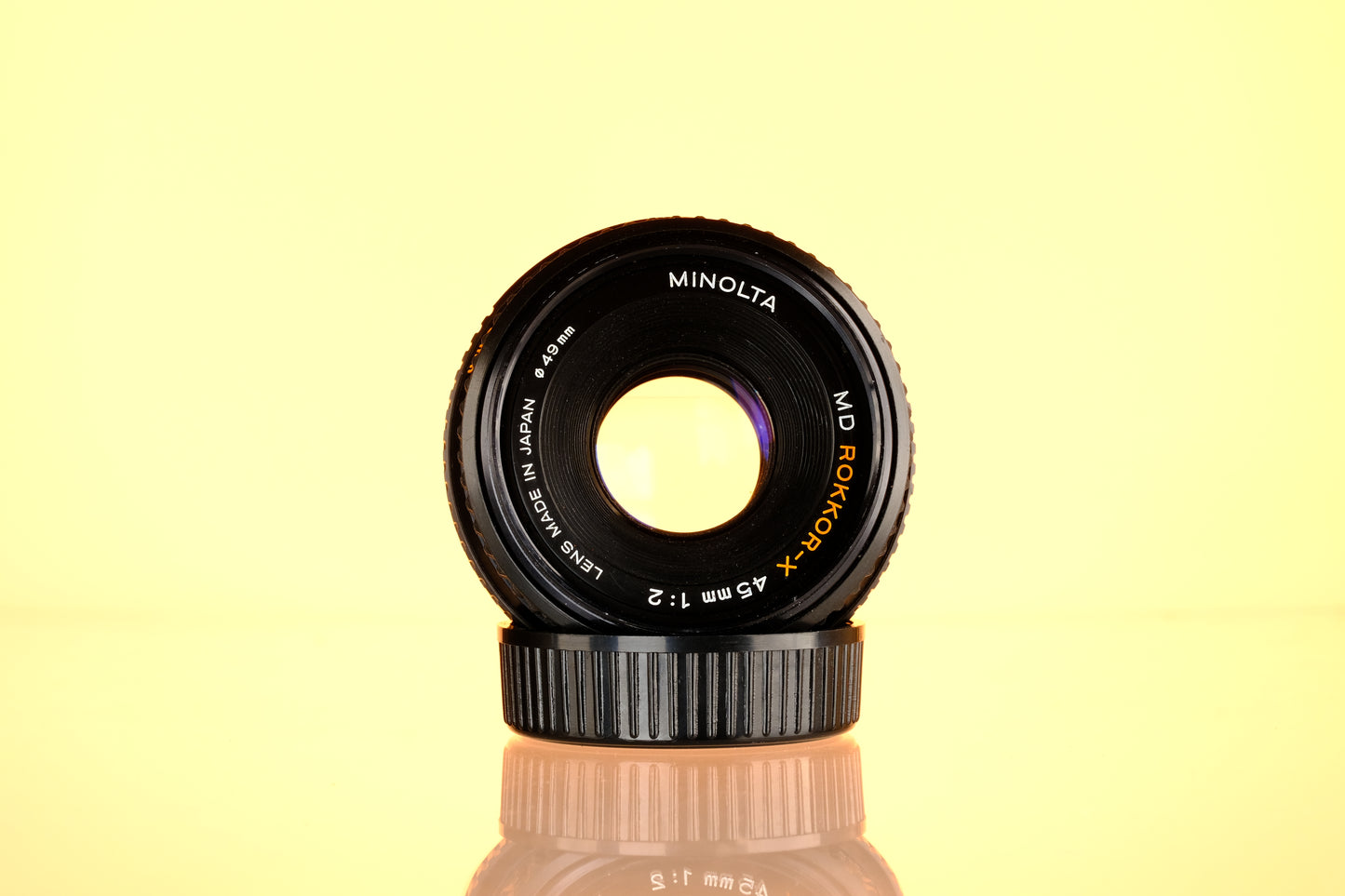 Minolta 45mm f/2 MD Lens