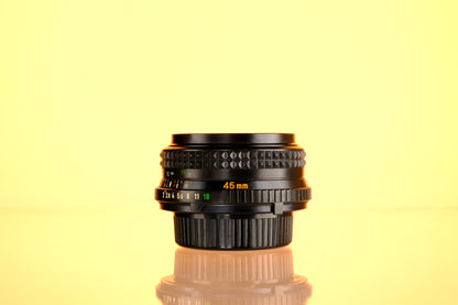 Minolta 45mm f/2 MD Lens