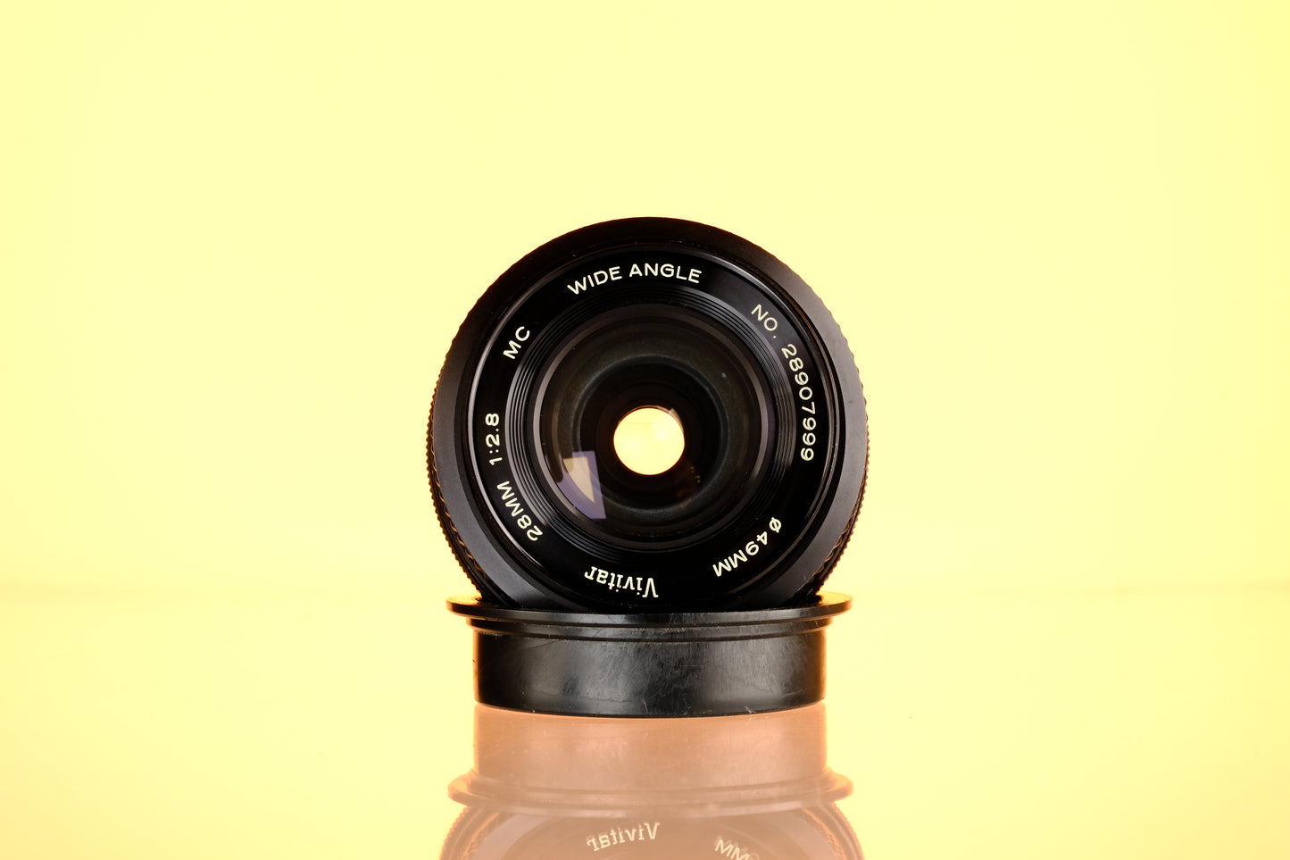 Vivitar 28mm f/2.8 MC K Mount Lens