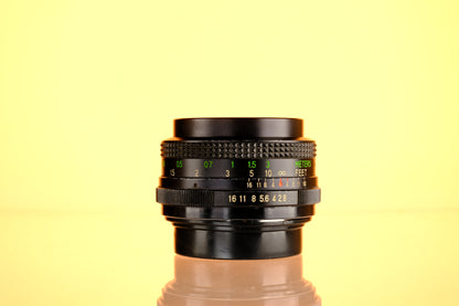 Vivitar 28mm f/2.8 MC K Mount Lens