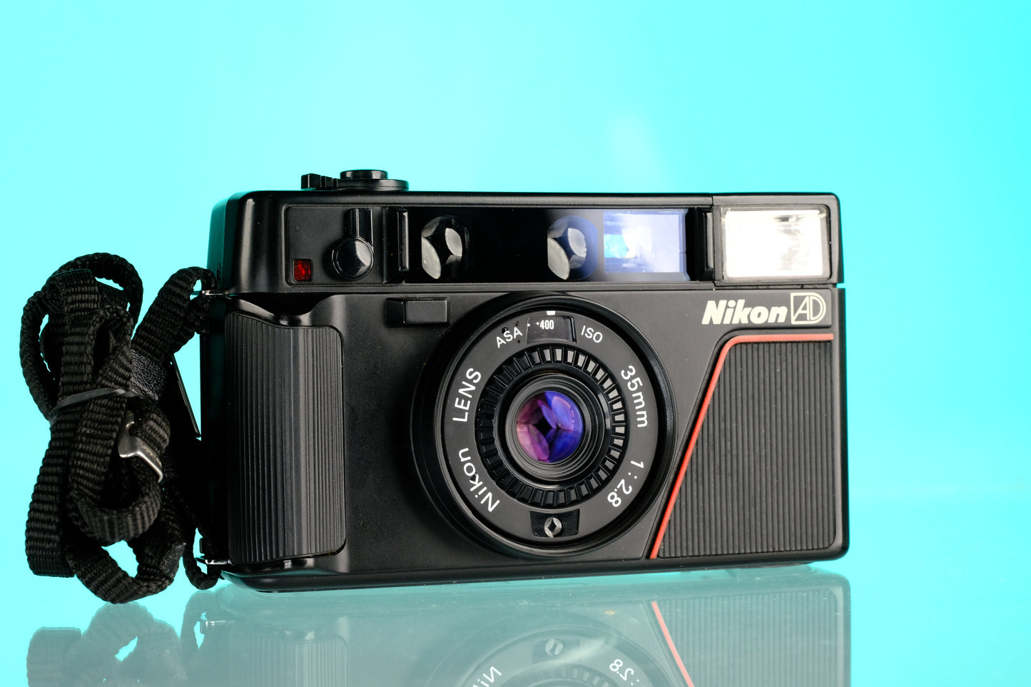 Nikon L35 AD 35mm Point and Shoot Film Camera