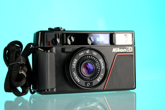Nikon L35 AD 35mm Point and Shoot Film Camera