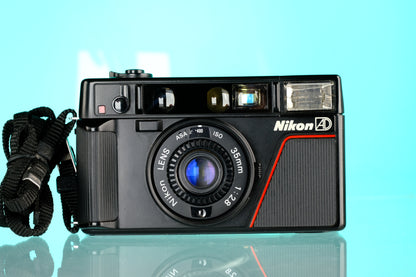 Nikon L35 AD 35mm Point and Shoot Film Camera