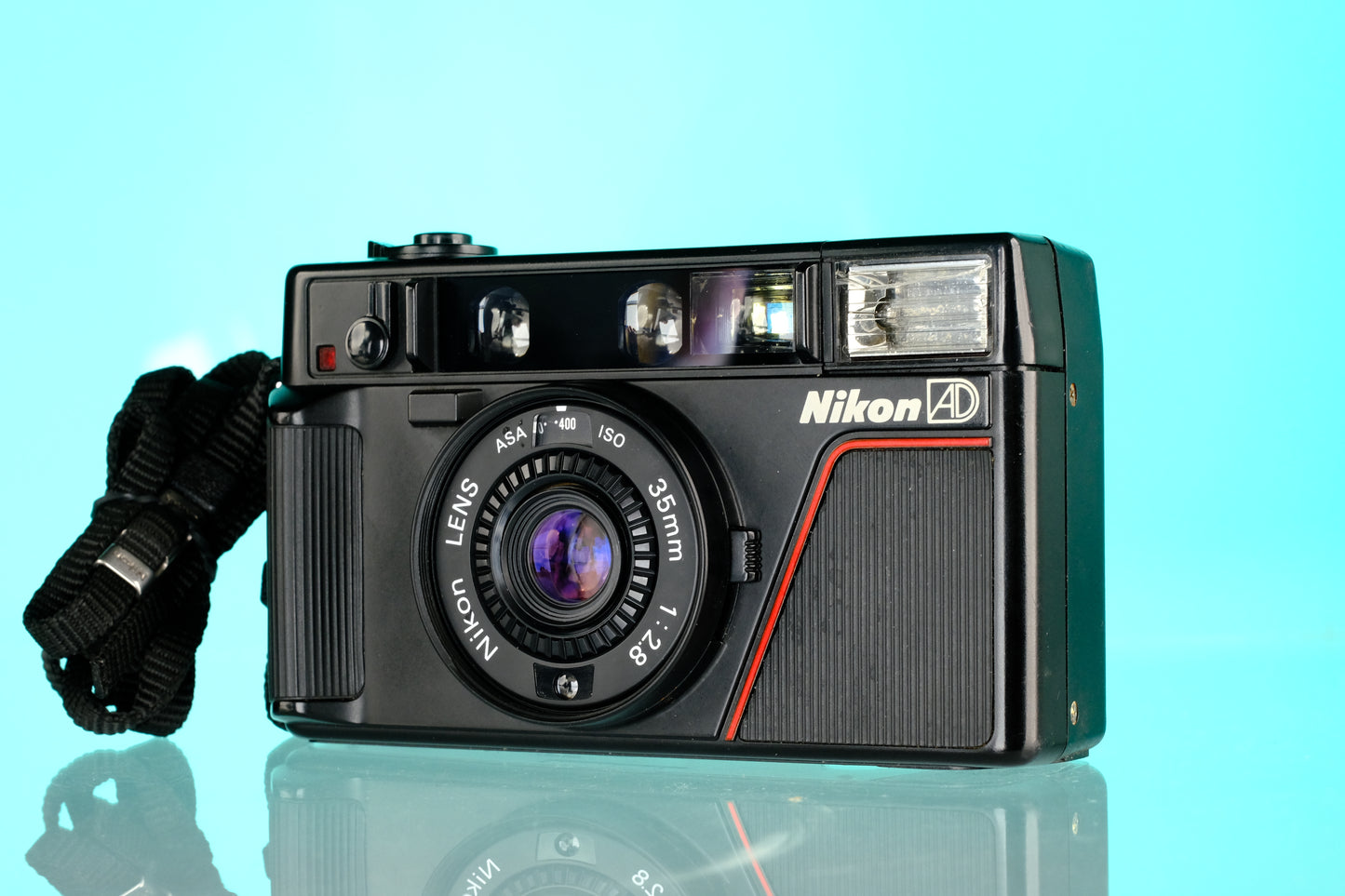 Nikon L35 AD 35mm Point and Shoot Film Camera