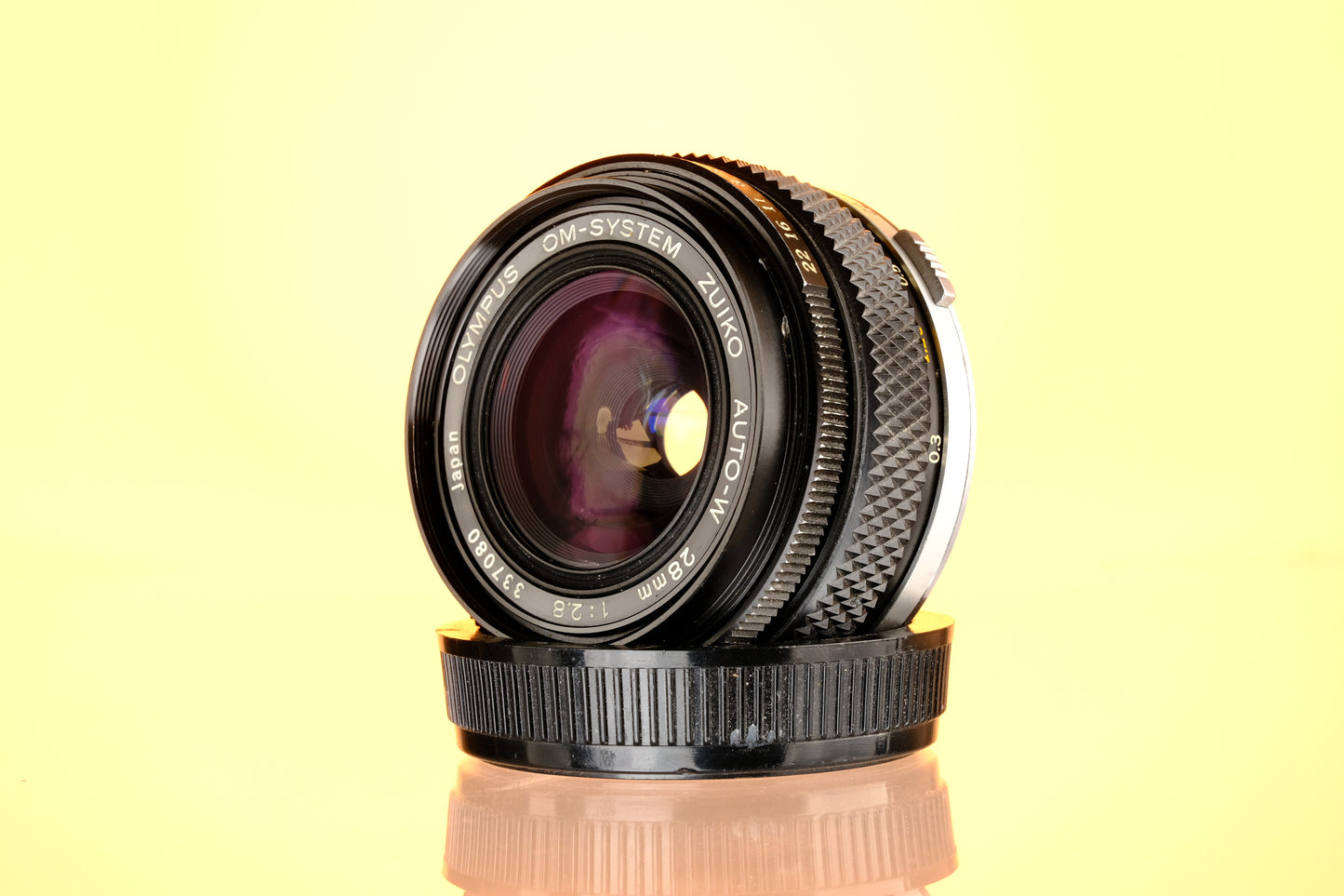 Olympus Auto-W 28mm F/2.8 OM-Mount Lens