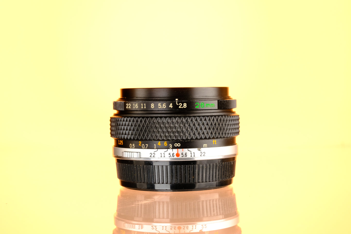 Olympus Auto-W 28mm F/2.8 OM-Mount Lens