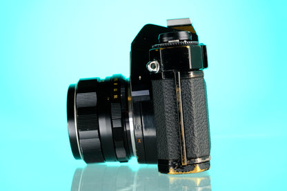 Pentax Spotmatic SPF 35mm SLR Film Camera + 55mm f/2 Super Takumar Lens