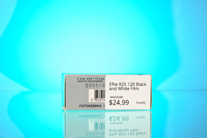 Efke R25 120 Black and White Negative Film - Expired