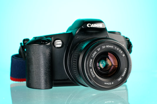 Canon Rebel G 35mm SLR Film Camera + 35-80mm f/4-5.6 EF Lens