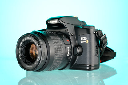 Canon Rebel G 35mm SLR Film Camera + 35-80mm f/4-5.6 EF Lens