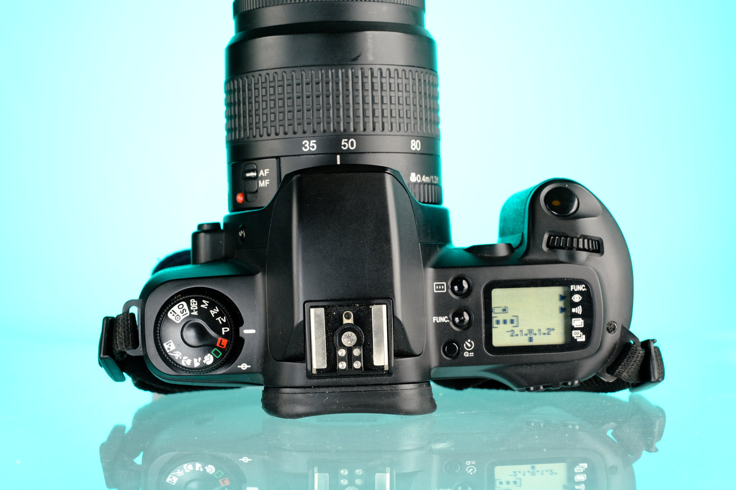 Canon Rebel G 35mm SLR Film Camera + 35-80mm f/4-5.6 EF Lens