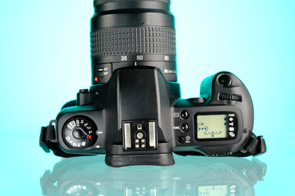 Canon Rebel G 35mm SLR Film Camera + 35-80mm f/4-5.6 EF Lens