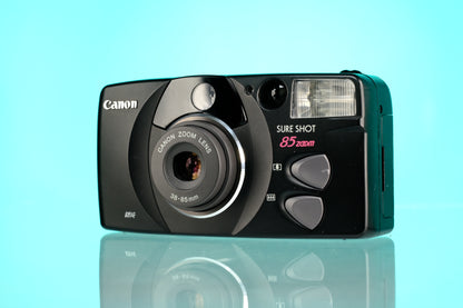 Canon Sure Shot 85 Zoom 35mm Point and Shoot Film Camera