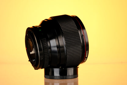 Canon 85mm f/1.2 L FD Lens