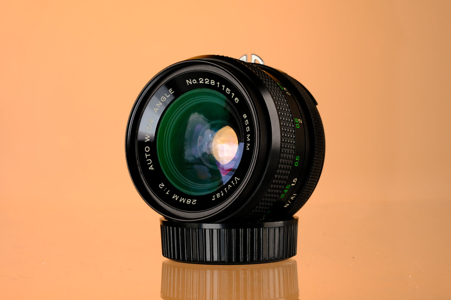 Vivitar 28mm f/2 Autowide Nikon F Mount Lens
