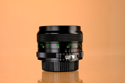 Vivitar 28mm f/2 Autowide Nikon F Mount Lens