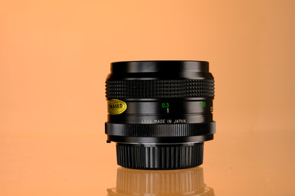Vivitar 28mm f/2 Autowide Nikon F Mount Lens