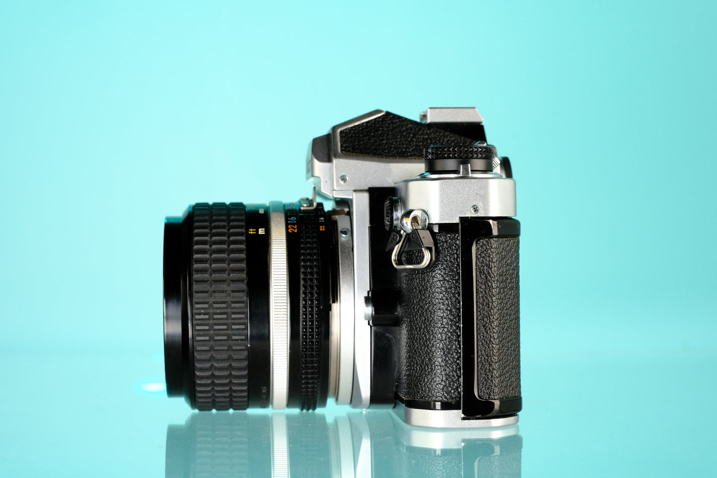 Nikon FM 35mm SLR Film Camera + Nikkor 35mm f/2.8 Ai Lens