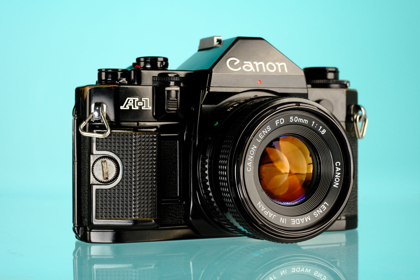 Canon A1 35mm SLR Film Camera + 50mm f/1.8 Lens