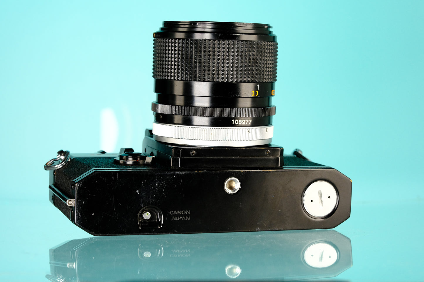 Canon F-1 35mm SLR Film Camera + 35mm f/2 SSC Lens