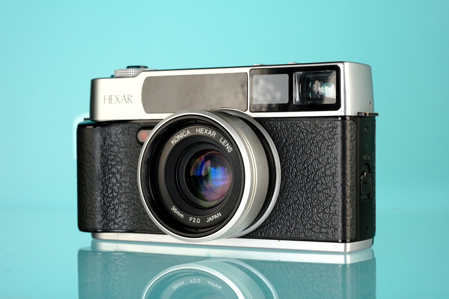 Konica Hexar AF Silver 35mm f/2 Rangefinder Film Camera